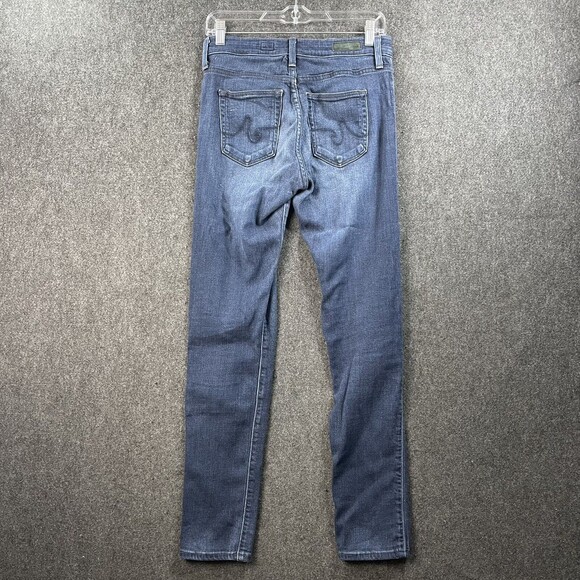 Adriano Goldschmied Womens sz 28 Jeans Dark Wash Farrah High Rise Skinny READ - Picture 5 of 10